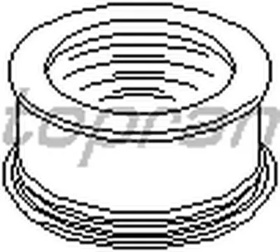 Рукав воздухозаборника, воздушный фильтр TOPRAN купить