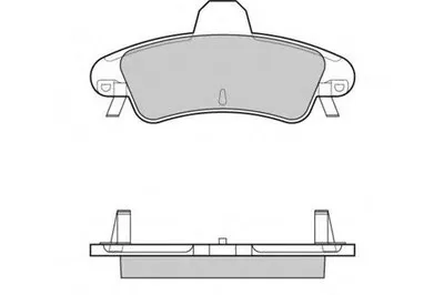 Комплект тормозных колодок, дисковый тормоз E.T.F. купить