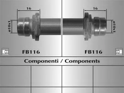 Тормозной шланг MALÒ купить