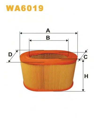 Воздушный фильтр WIX FILTERS купить