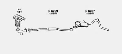 Система выпуска ОГ FENNO купить