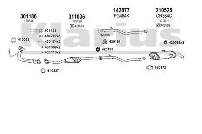 Система выпуска ОГ KLARIUS купить