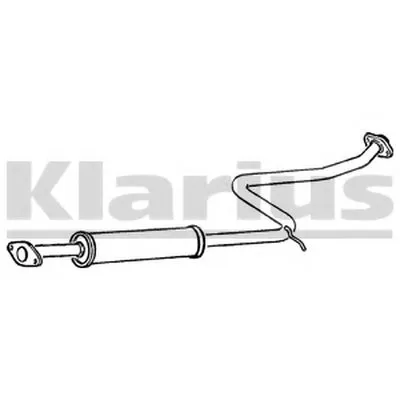 Средний глушитель выхлопных газов KLARIUS купить