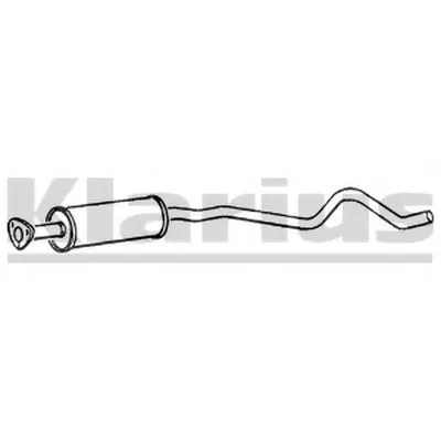 Средний глушитель выхлопных газов KLARIUS купить