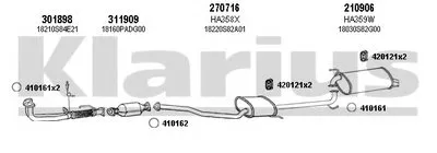 Система выпуска ОГ KLARIUS купить