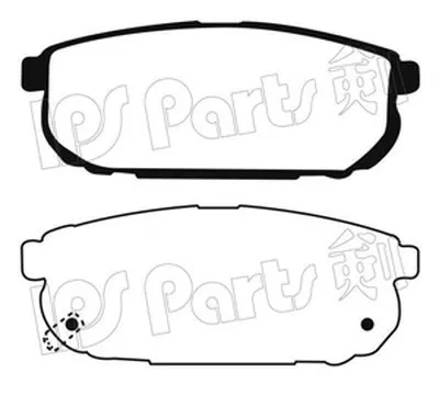 Комплект тормозных колодок, дисковый тормоз IPS Parts IPS Parts купить