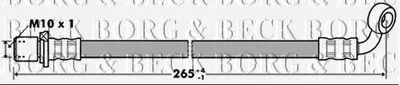 Тормозной шланг BORG & BECK купить