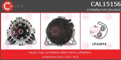 Генератор BRAND NEW SERIES CASCO купить