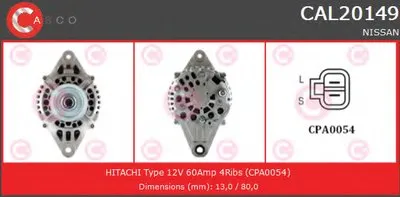 Генератор BRAND NEW SERIES CASCO купить