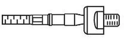 Осевой шарнир, рулевая тяга FRAP купить