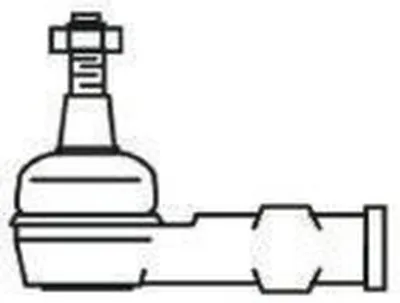 Наконечник поперечной рулевой тяги FRAP купить