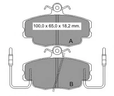 Комплект тормозных колодок, дисковый тормоз VEMA купить