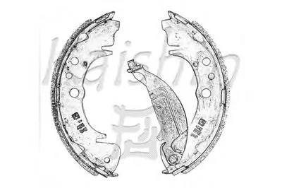 Комплект тормозных колодок KAISHIN купить