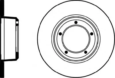 Тормозной диск HELLA PAGID купить