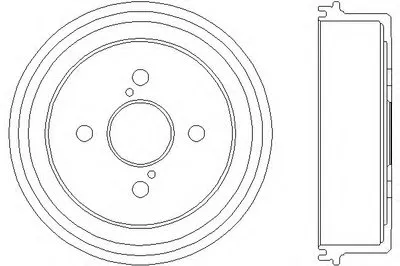 Тормозной барабан HELLA PAGID купить