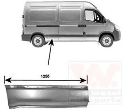 Боковина VAN WEZEL купить
