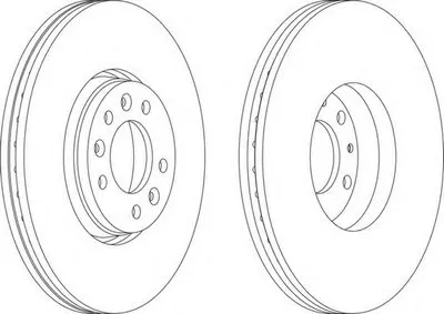 Тормозной диск PREMIER FERODO купить