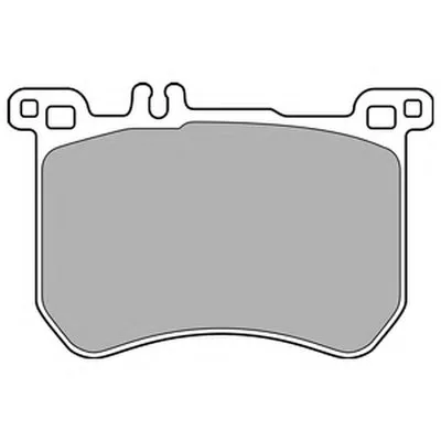 Комплект тормозных колодок, дисковый тормоз DELPHI купить