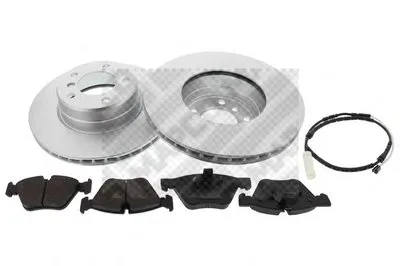 Комплект тормозов, дисковый тормозной механизм MAPCO купить