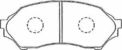 Комплект тормозных колодок, дисковый тормоз Premium Advics AISIN купить