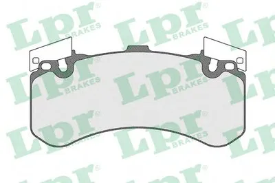 Комплект тормозных колодок, дисковый тормоз LPR купить