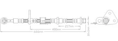 Тормозной шланг REMKAFLEX купить
