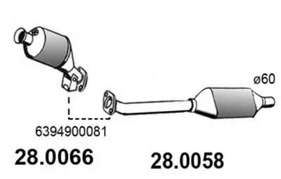 Катализатор для переоборудования ASSO купить