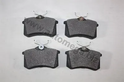 Комплект тормозных колодок, дисковый тормоз AutoMega Premium AUTOMEGA купить