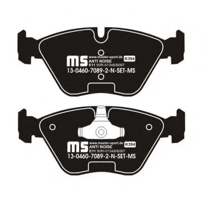 Комплект тормозных колодок, дисковый тормоз Anti-Noise MASTER-SPORT купить