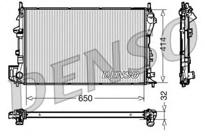 Радиатор, охлаждение двигателя NPS купить