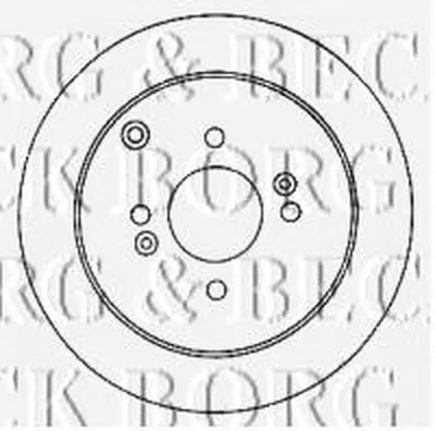 Тормозной диск BORG & BECK купить