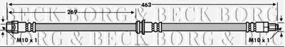 Тормозной шланг BORG & BECK купить