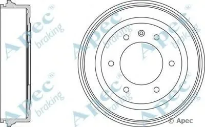Тормозной барабан APEC braking купить