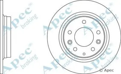 Тормозной диск APEC braking купить