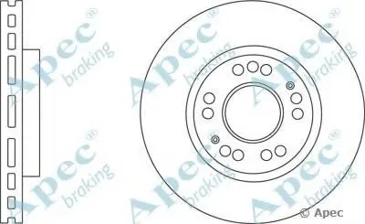 Тормозной диск APEC braking купить