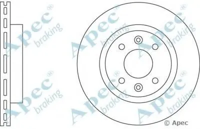 Тормозной диск APEC braking купить