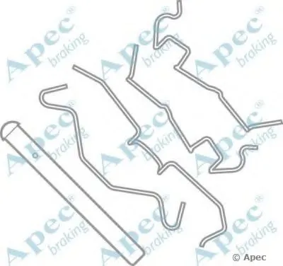Комплектующие, тормозные колодки APEC braking купить