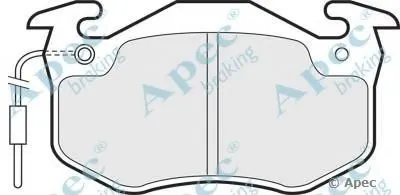 Комплект тормозных колодок, дисковый тормоз APEC braking купить