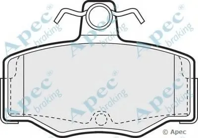 Комплект тормозных колодок, дисковый тормоз APEC braking купить