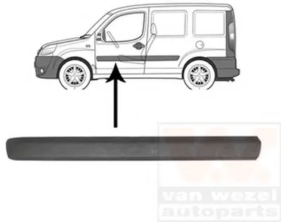 Облицовка / защитная накладка, дверь VAN WEZEL купить