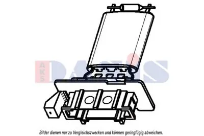 Сопротивление, вентилятор салона AKS DASIS купить