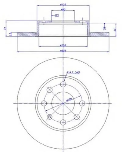 Тормозной диск CAR купить