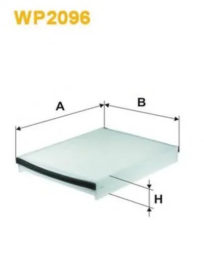 Фильтр, воздух во внутренном пространстве WIX FILTERS купить