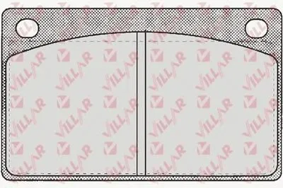 Комплект тормозных колодок, дисковый тормоз VILLAR купить