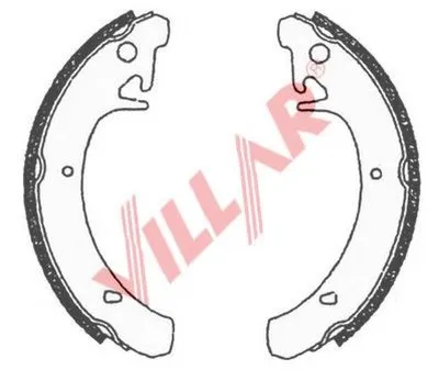 Комплект тормозных колодок VILLAR купить