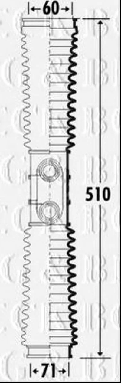 Пыльник, рулевое управление BORG & BECK купить