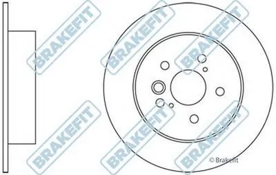 Тормозной диск Brake Fit APEC braking купить