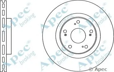 Тормозной диск APEC braking купить
