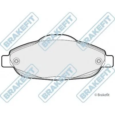 Комплект тормозных колодок, дисковый тормоз Brake Fit APEC braking купить