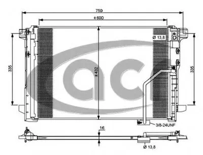 Конденсатор, кондиционер ACR купить